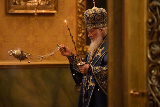 Russia Coronavirus Church