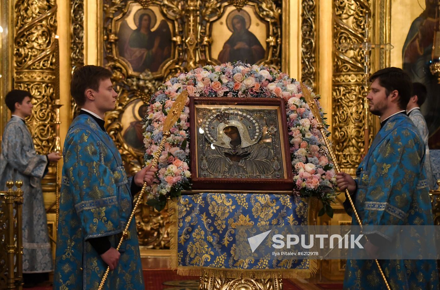 Russia Coronavirus Church
