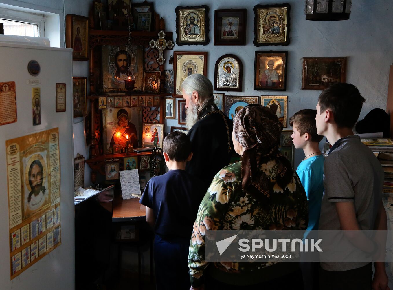 Russia Coronavirus Church