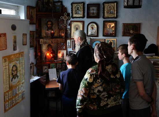 Russia Coronavirus Church
