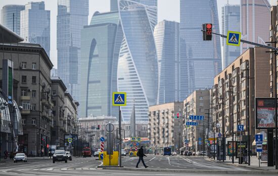 Russia Coronavirus Lockdown