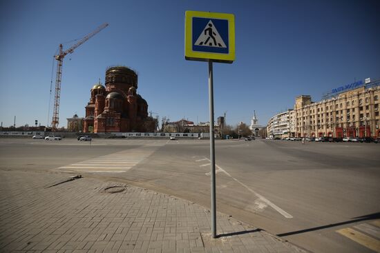 Russia Coronavirus Lockdown