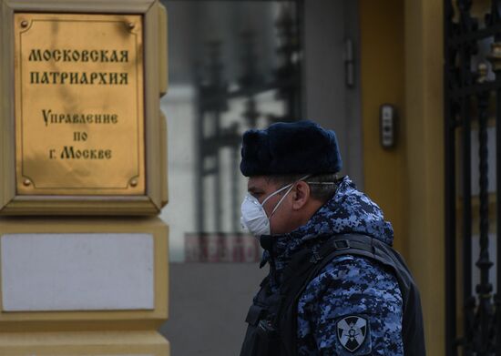 Russia Coronavirus Religious Procession