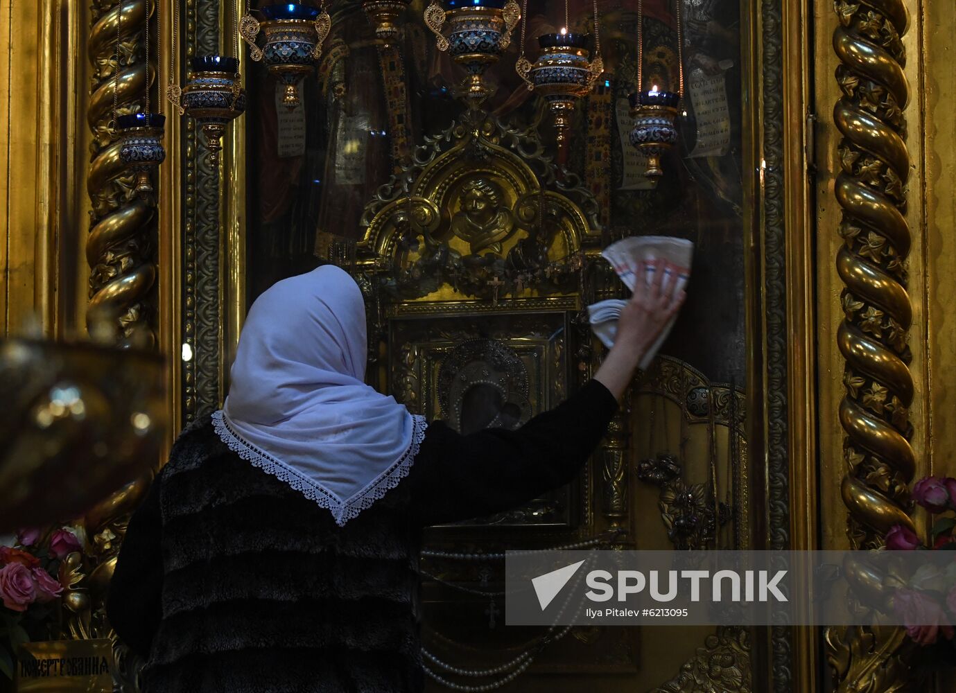 Russia Coronavirus Religious Procession