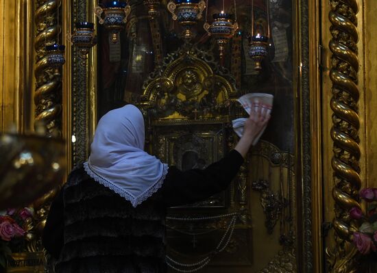 Russia Coronavirus Religious Procession
