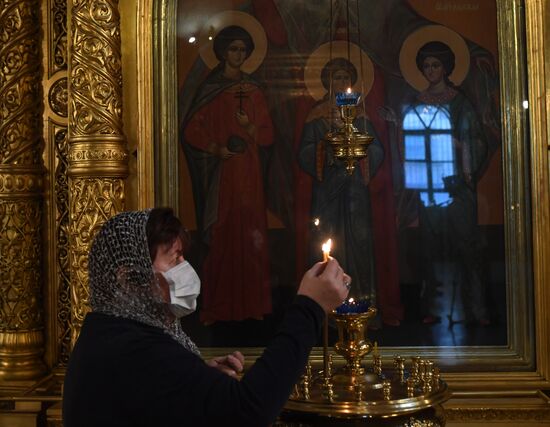 Russia Coronavirus Religious Procession