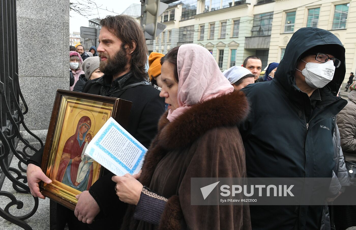 Russia Coronavirus Religious Procession