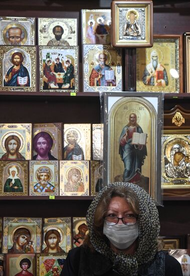 Russia Coronavirus Religious Procession