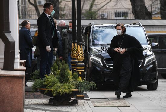 Russia Coronavirus Religious Procession