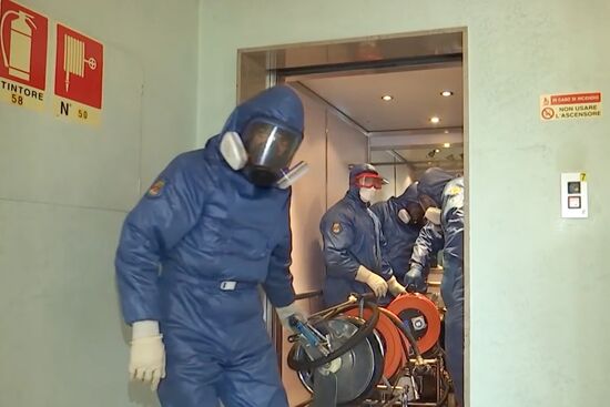 Italy Russia Coronavirus