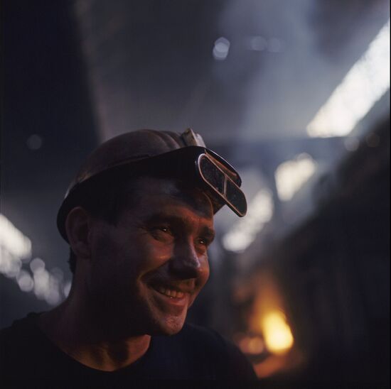 Steelworker of Zaporozhstal Plant