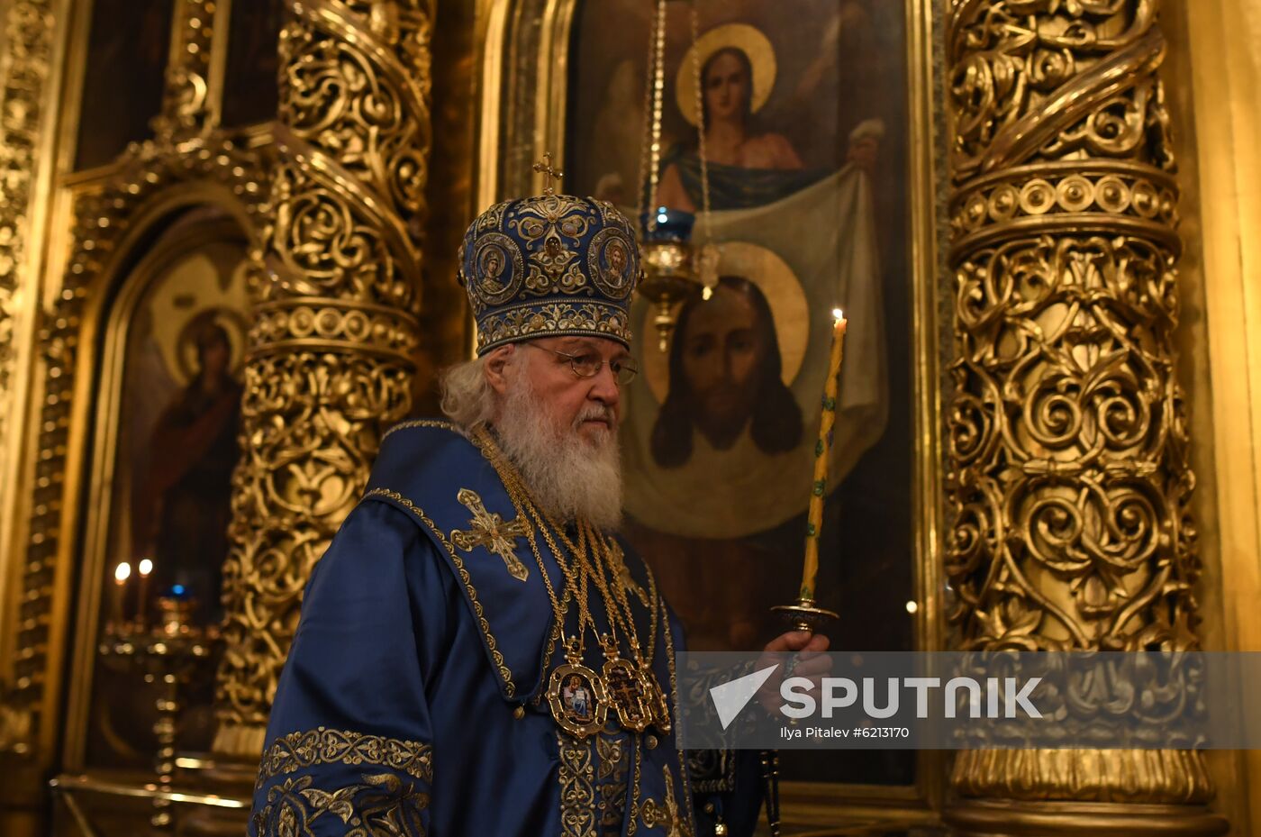 Russia Coronavirus Religious Procession