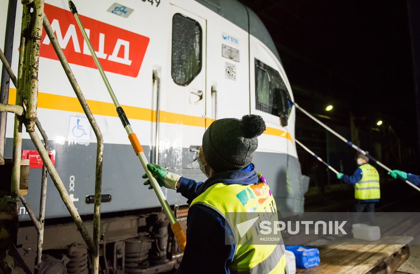 Russia Coronavirus Disinfection