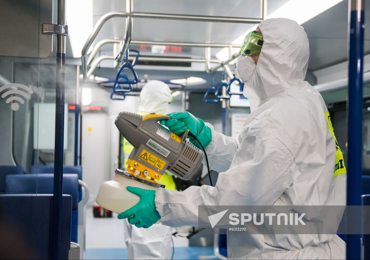 Russia Coronavirus Disinfection