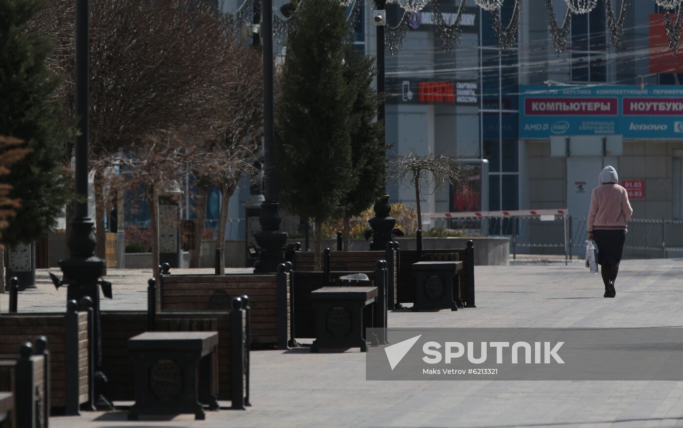 Russia Coronavirus Lockdown