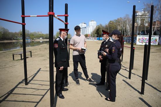 Russia Coronavirus Lockdown