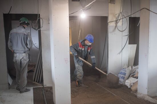 Russia Coronavirus Hospital Facilities