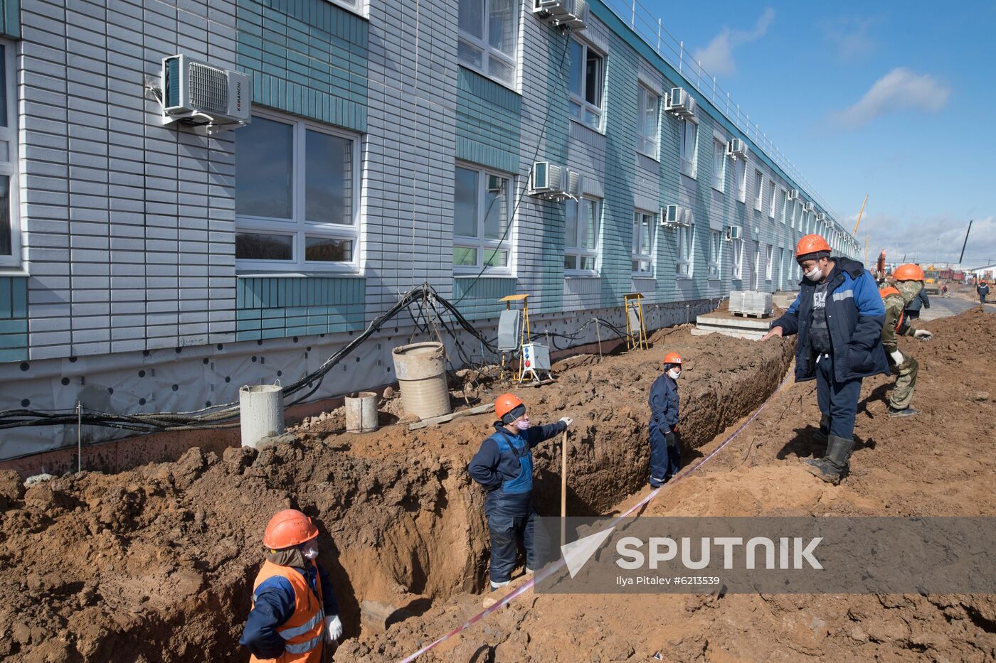Russia Coronavirus Hospital Facilities