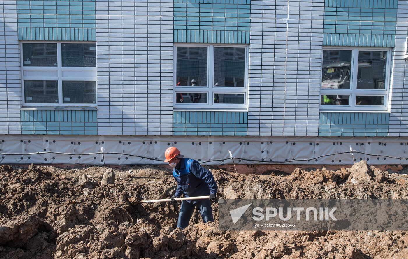 Russia Coronavirus Hospital Facilities