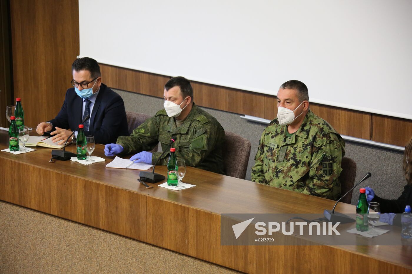 Serbia Russia Coronavirus Aid