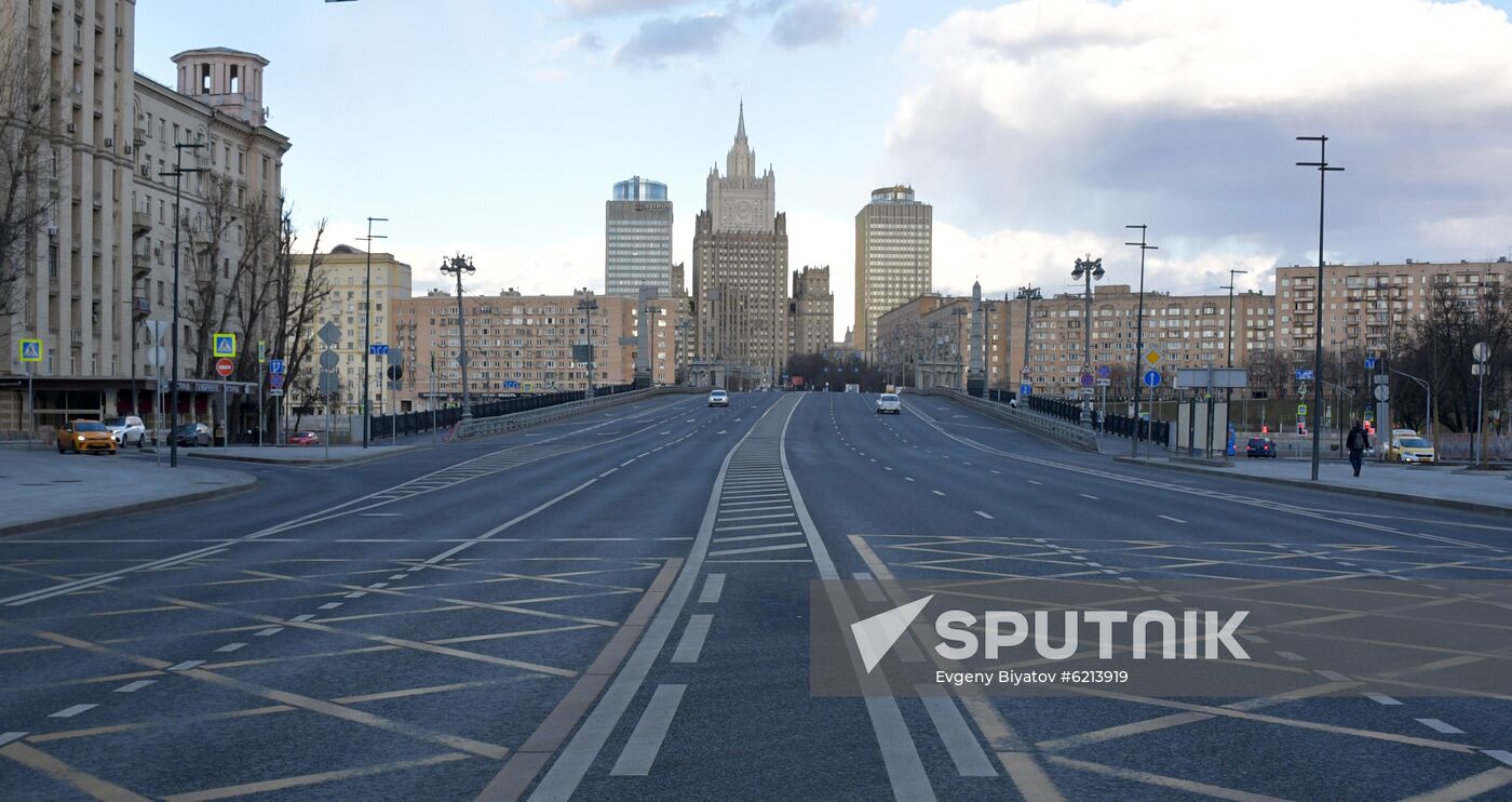 Russia Coronavirus Lockdown
