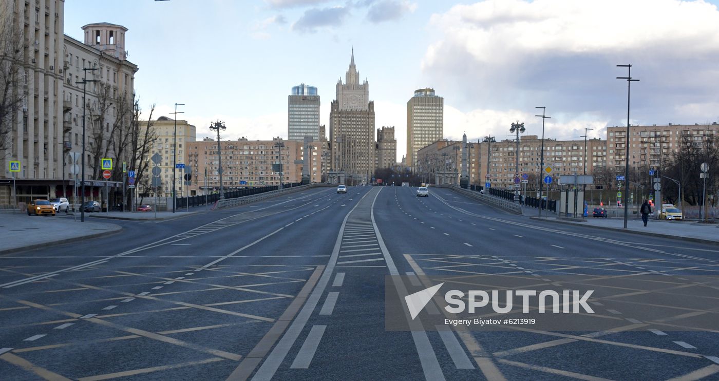 Russia Coronavirus Lockdown