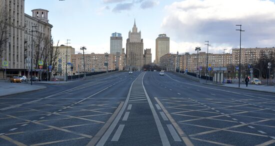Russia Coronavirus Lockdown