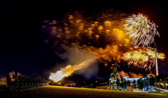 Fireworks marking 75th anniversary of Bratislava liberation