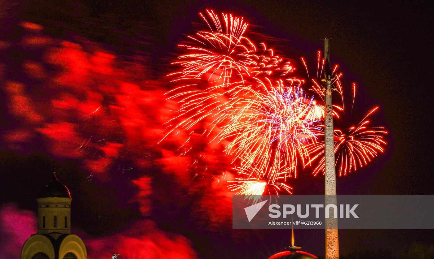 Fireworks marking 75th anniversary of Bratislava liberation