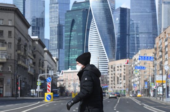 Russia Coronavirus Lockdown