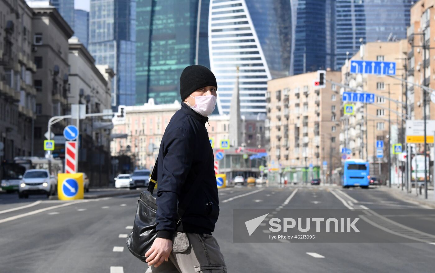 Russia Coronavirus Lockdown