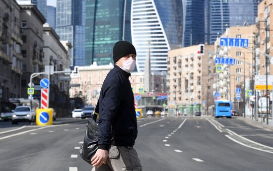 Russia Coronavirus Lockdown