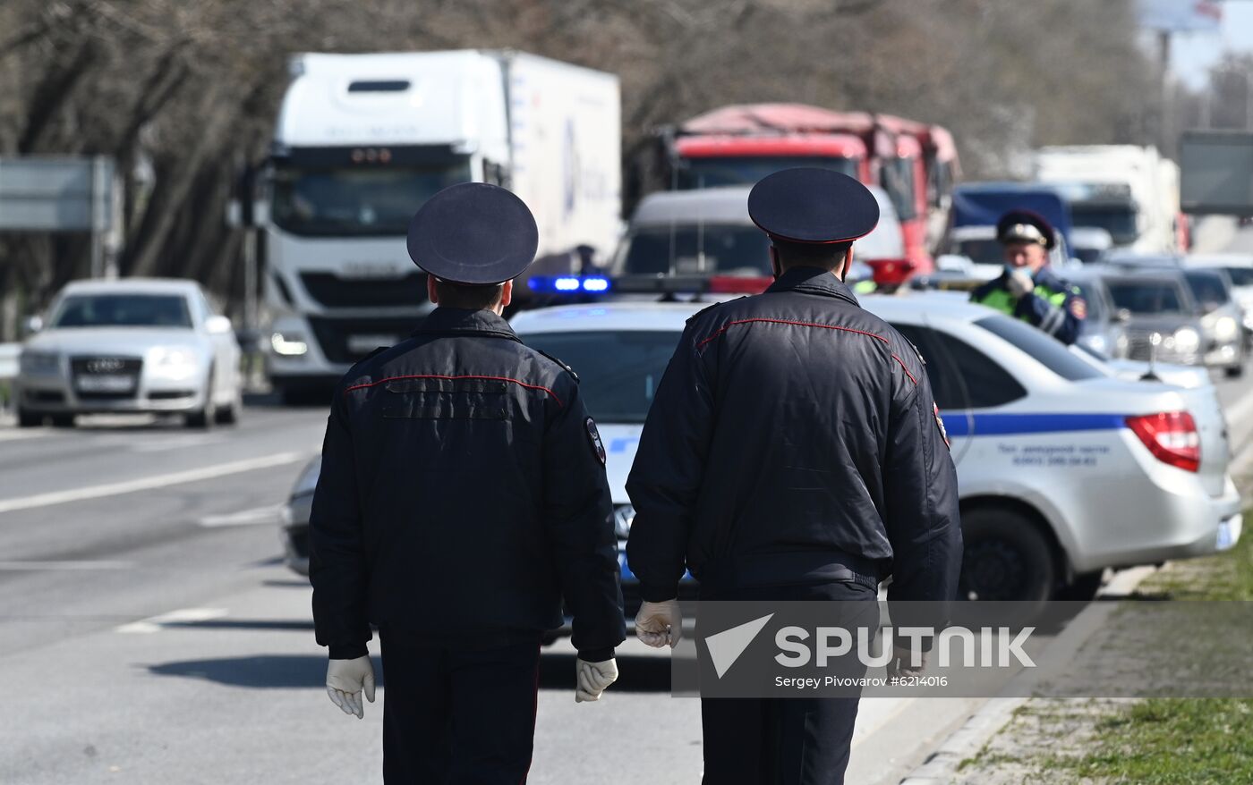 Russia Coronavirus Lockdown