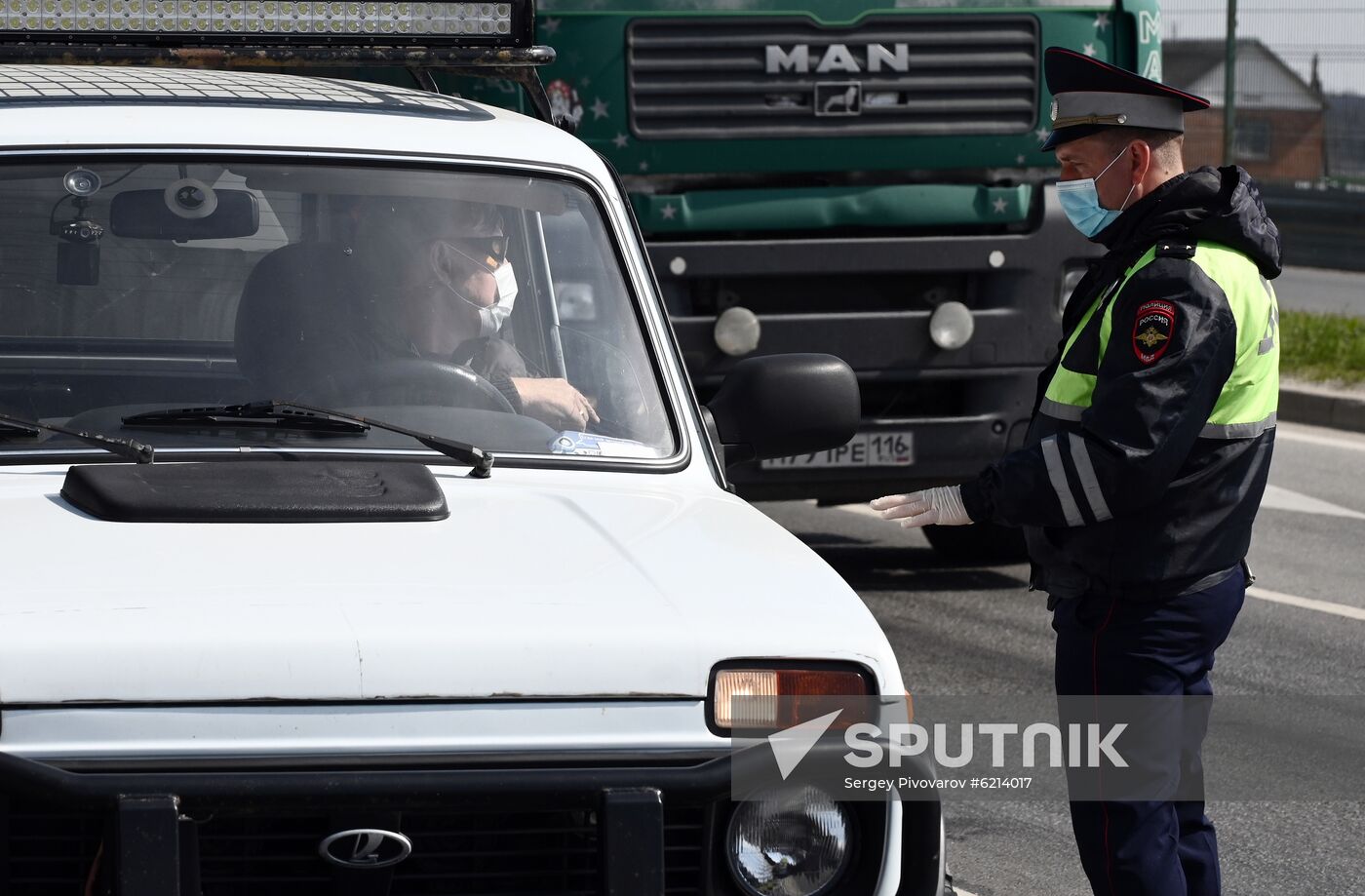 Russia Coronavirus Lockdown
