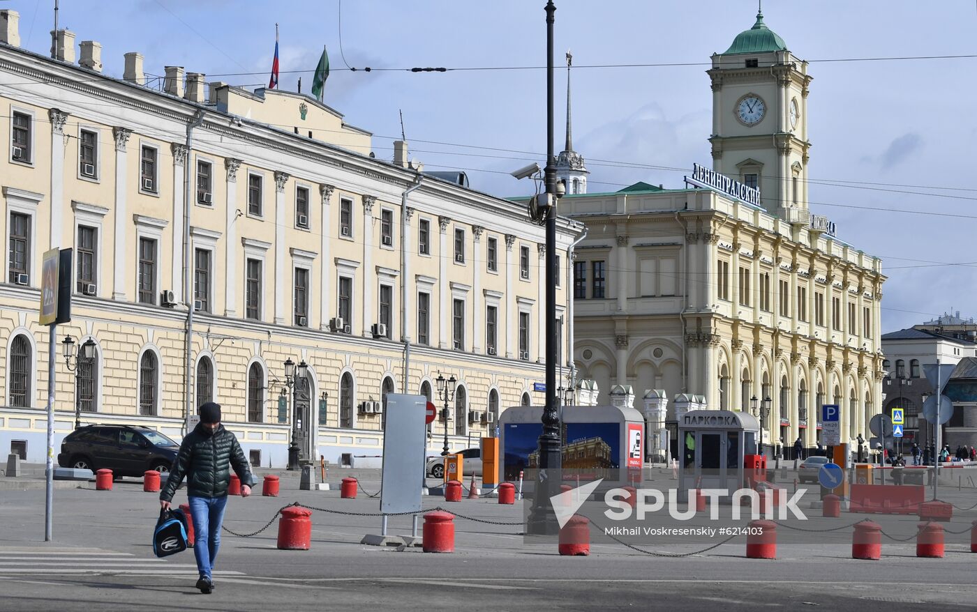 Russia Coronavirus Lockdown