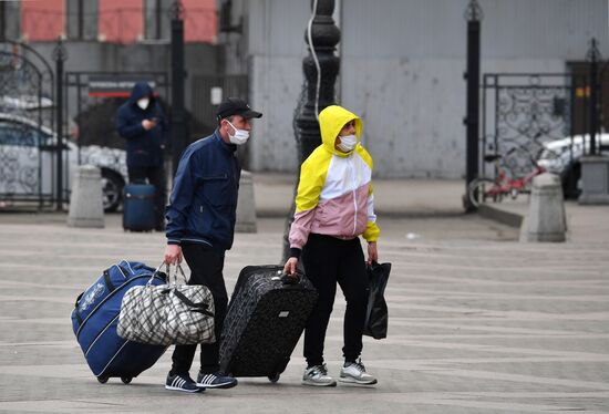 Russia Coronavirus Lockdown