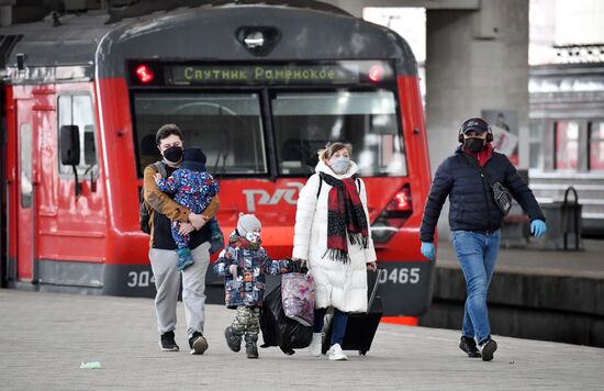 Russia Coronavirus Lockdown
