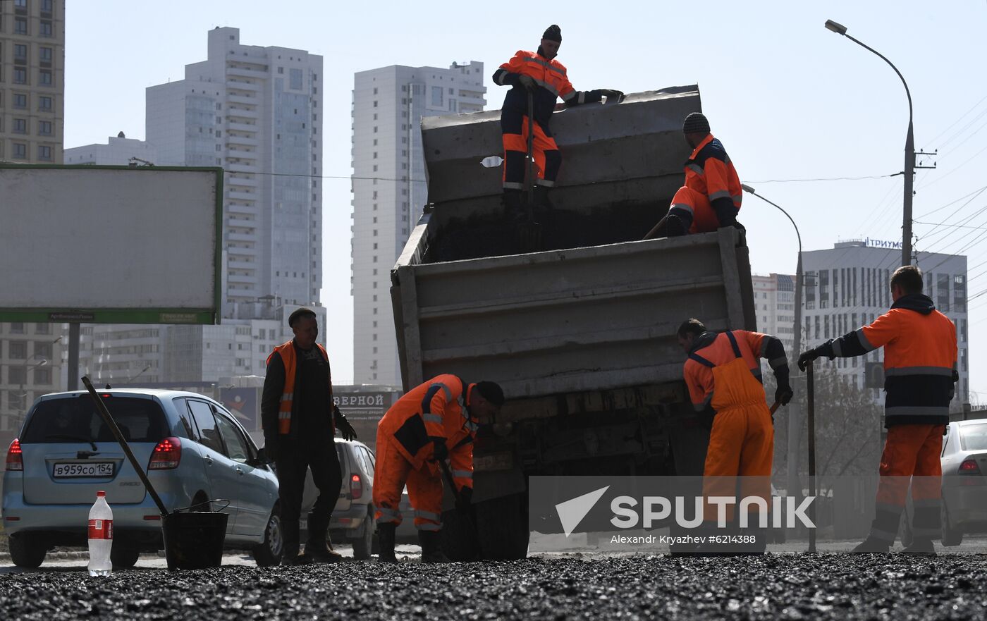 Russia Road Repair