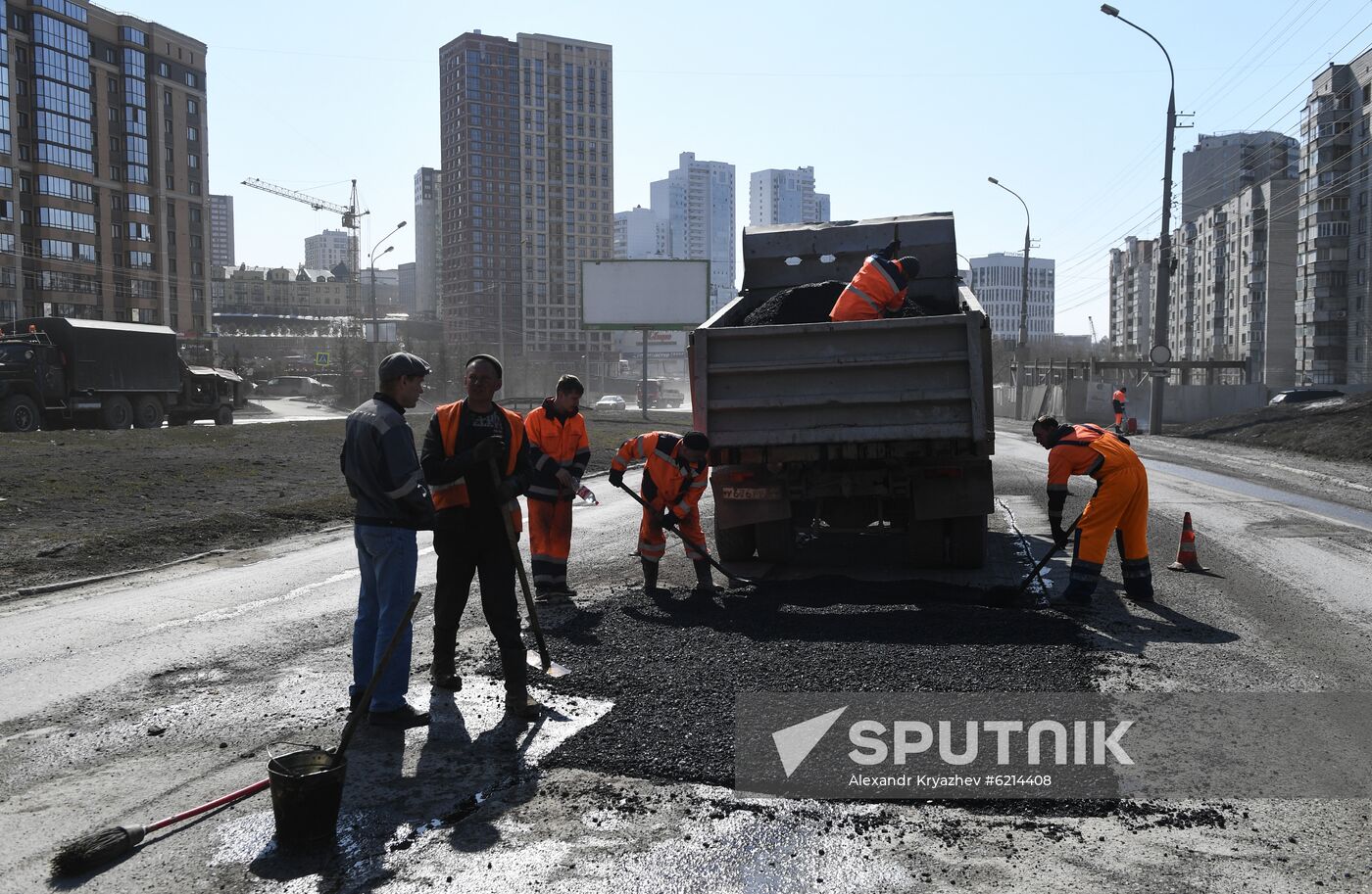 Russia Road Repair