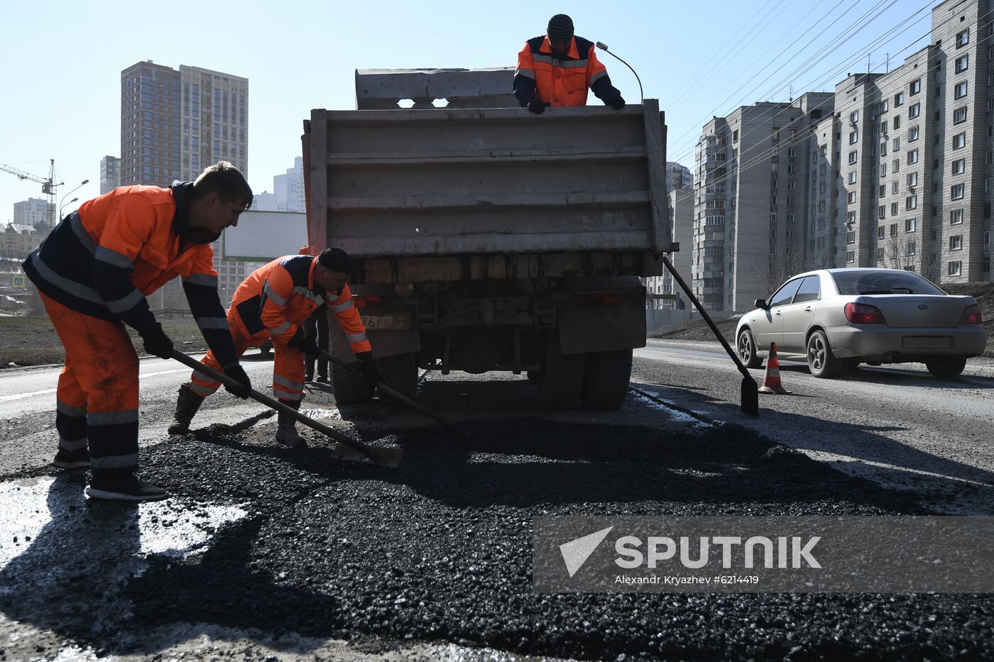 Russia Road Repair