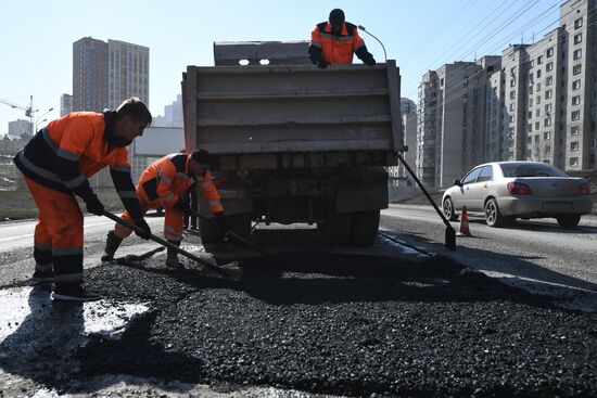 Russia Road Repair