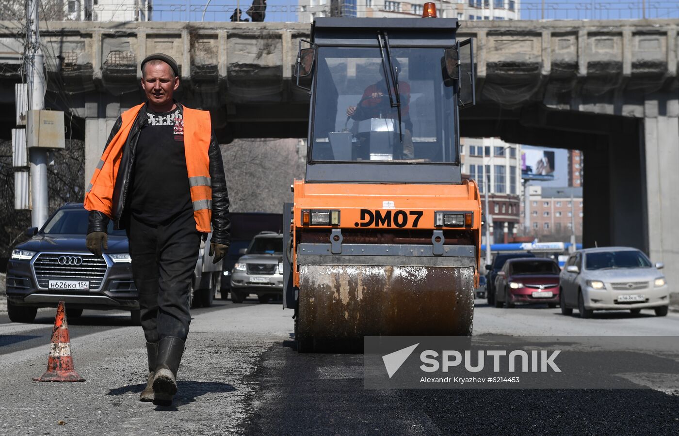 Russia Road Repair