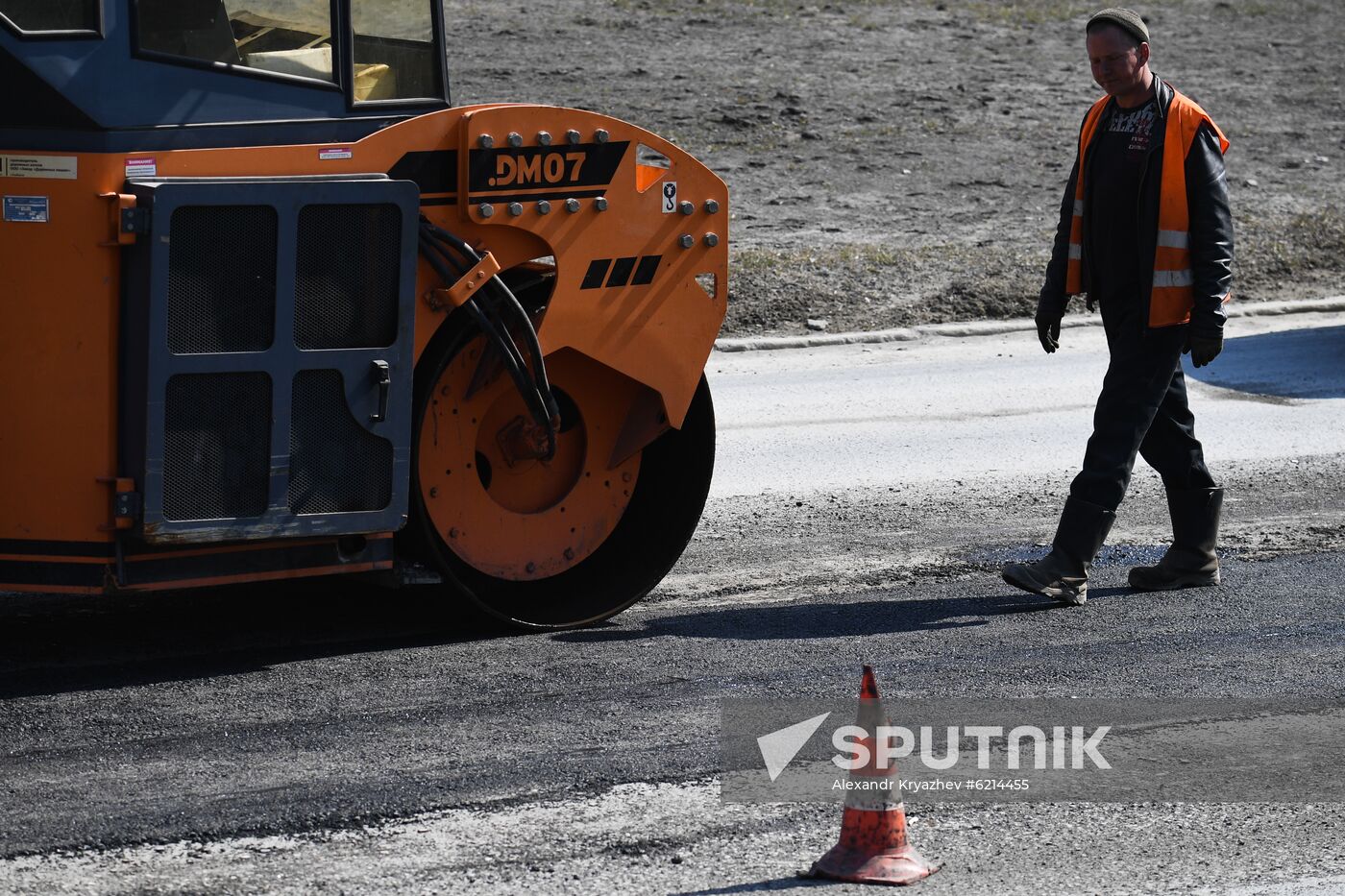Russia Road Repair