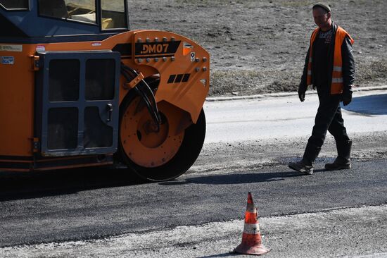 Russia Road Repair