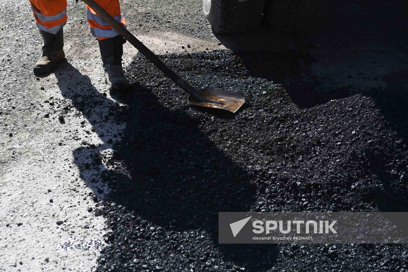 Russia Road Repair