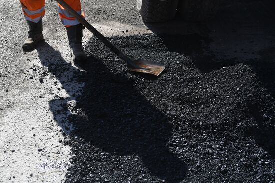 Russia Road Repair