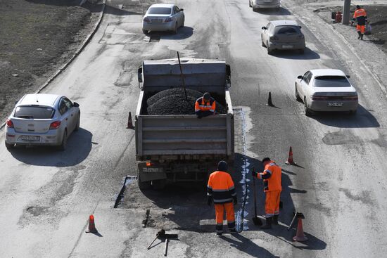 Russia Road Repair