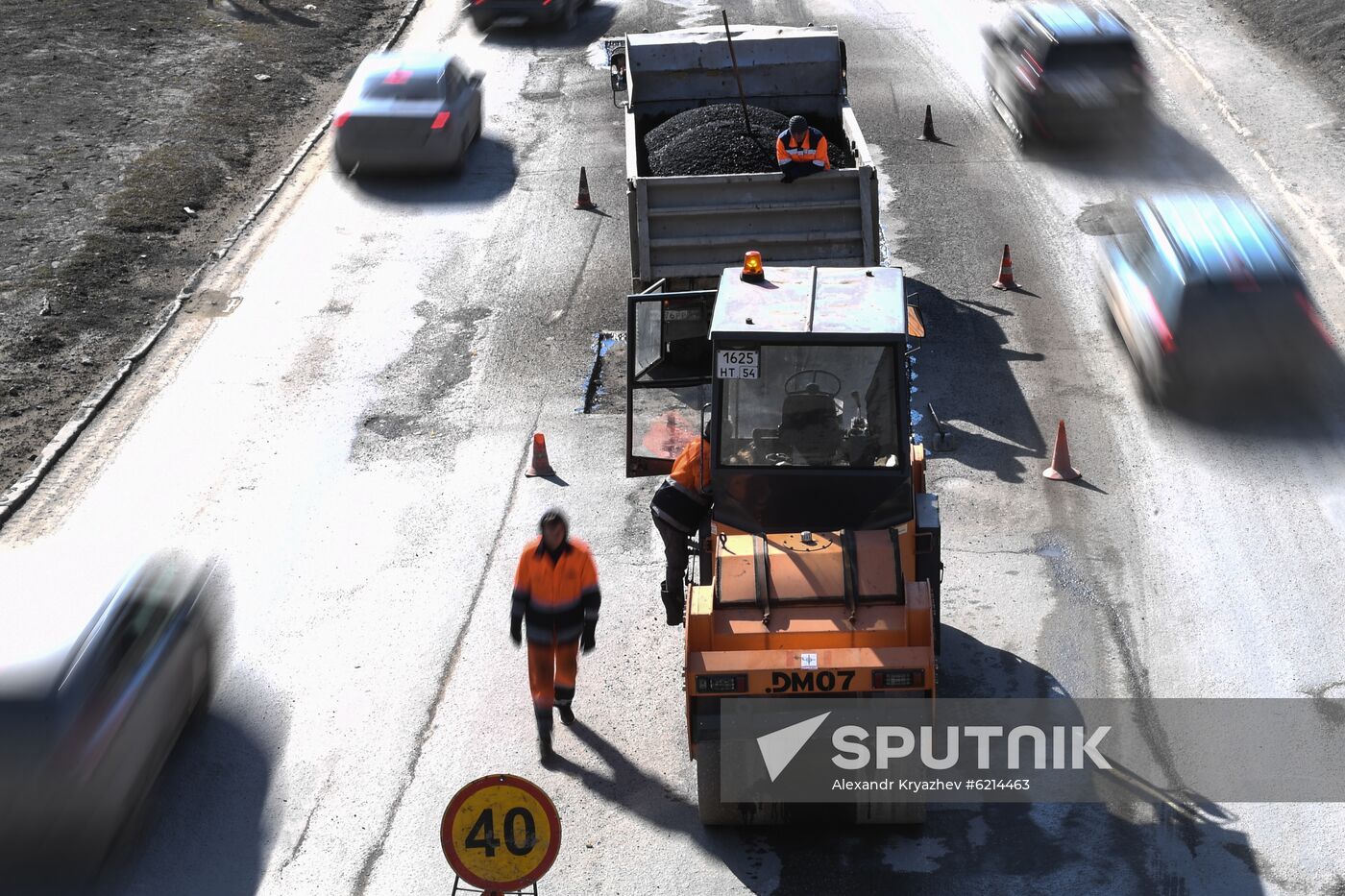 Russia Road Repair