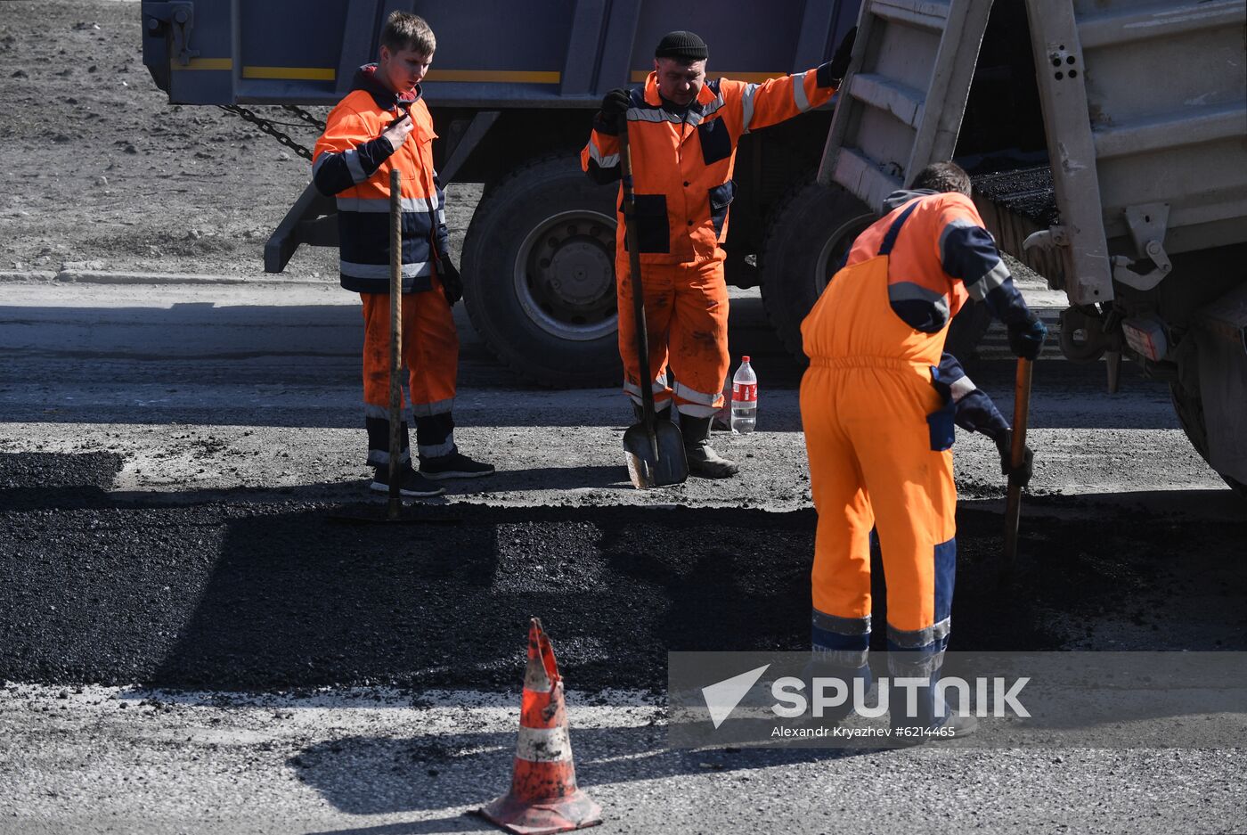 Russia Road Repair