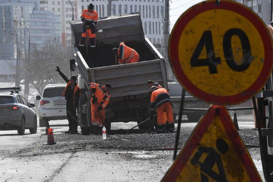 Russia Road Repair